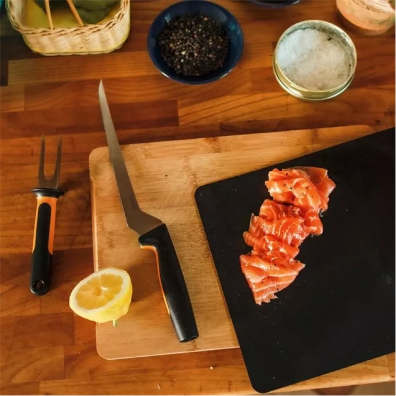 Fiskars 1057540 coltello da cucina acciaio inox 1 pz. coltello da filetto