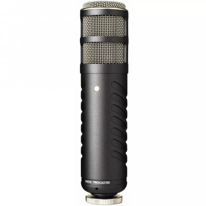 Microfono da studio dinamico RØDE Procaster — con filo, Mini-XLR (3 poli), 75–18.000 Hz, 32 Ω, -56 dB, nero, 695 g