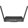 Router da tavolo MikroTik hAP ac³ dualband Wi‑Fi 5, Qualcomm IPQ4019 719 MHz, 5x Gigabit RJ‑45, 1x USB, PoE, 2 antenne esterne, nero