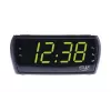 Radio sveglia Adler AD 1121 — radio sveglia, sintonizzatore FM/AM, display LED, batteria di backup, nero