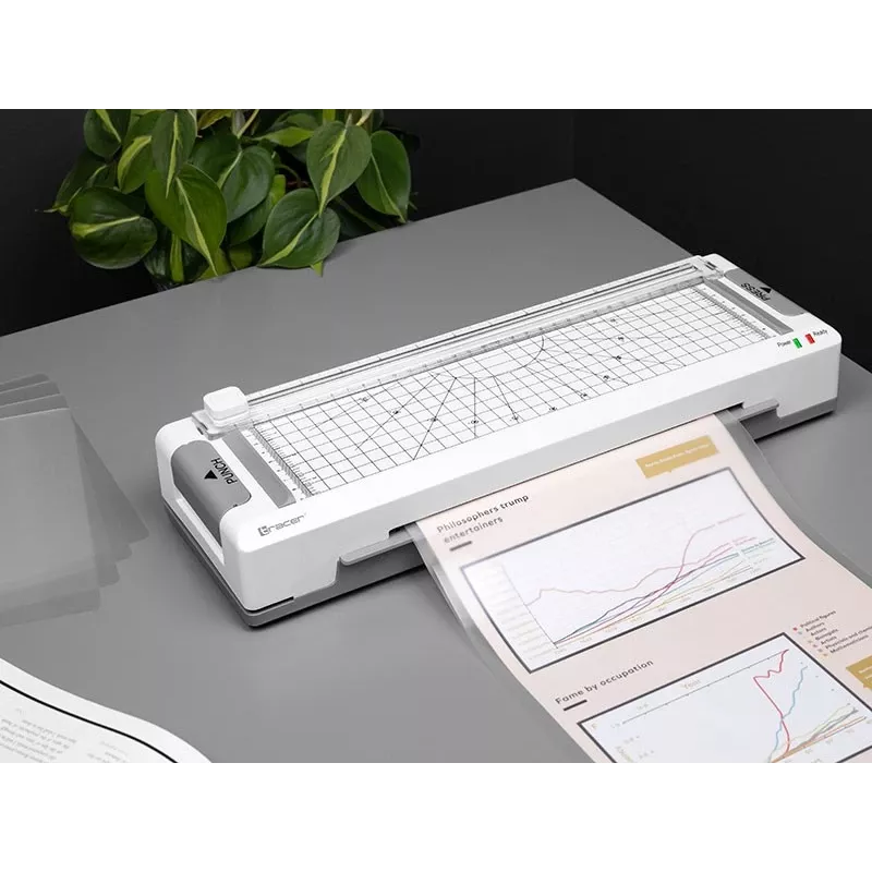 Tracer A4 TRL-7 Laminatore All-in-One cold/hot, White