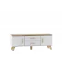 Cama supporto TV LOTTA 140cm bianco + rovere sonoma