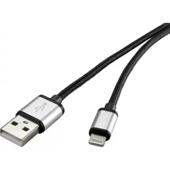 Cavo Lightning Renkforce 1323109 0,5 m per iPod iPad iPhone, lunghezza 0,5 m