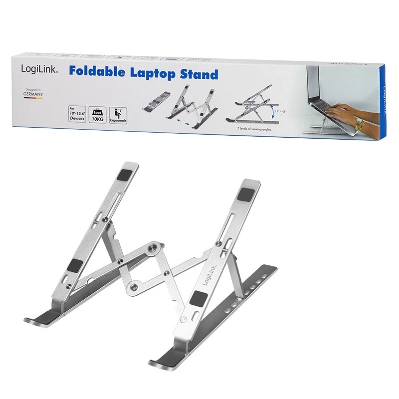 Supporto per laptop LogiLink AA0134 argento 40,6 cm (16 pollici)