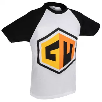 T-shirt Global Masters GM Logo - bianca (M)