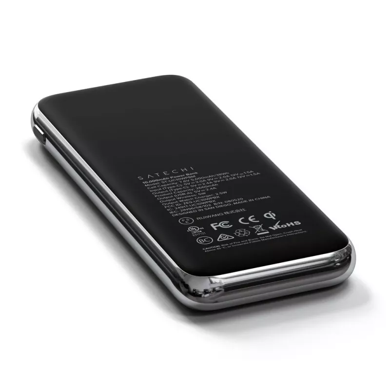Power bank wireless Satechi Quatro ST-UC10WPBM, 10000 mAh, nero