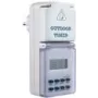 Timer digitale AS Schwabe 24033 — timer programmabile da presa, max. 3500 W, IP44 protezione dagli spruzzi
