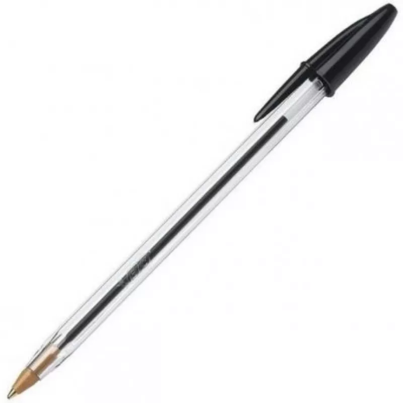 Penna a sfera BIC Cristal nero – ricaricabile? 1 pezzo, medio 1,0 mm sfera