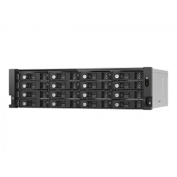 QNAP - TL-R1600PES-RP - Array di dischi - 16 vani (SATA-600 / SAS-3) SAS 12Gb/s (esterno) installabile a rack 2U