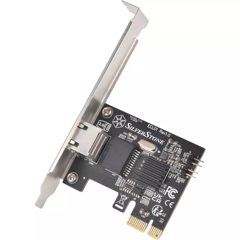 Silverstone ECL01, scheda di rete 2,5G, PCIe
