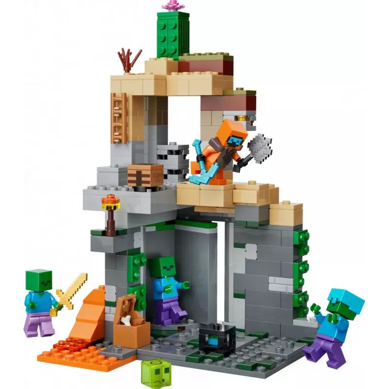 LEGO MINECRAFT 21587 Dungeon degli zombie