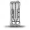 Case per computer Singularity Spectre 4 Aevum Elite Acrylic — trasparente/nero a contrasto