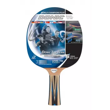 Donic Schildkröt Top Team 700 attrezzatura da ping pong nero, blu, legno