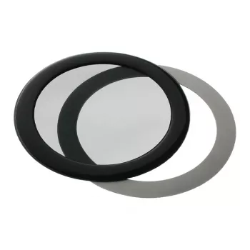 Filtro antipolvere DEMCiflex DF0015 per case per computer, rotondo 109 mm (nero)