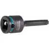 makita Impact Black 1/2 inserto a bussola Torx misura: T50 lunghezza: 78,0 mm (E-19831)