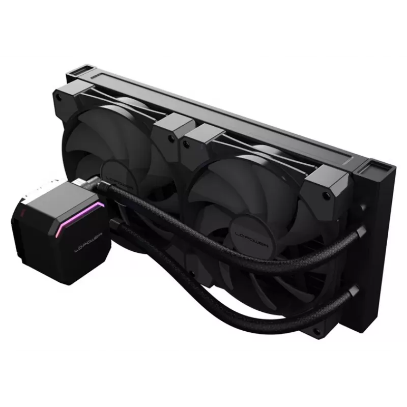 Dissipatore a liquido all-in-one LC-Power LC-CC-240-B 12 cm nero