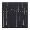 Copertura decorativa per interruttore touch Sonoff T5-3C-86 — motivo a stelle, placca da parete