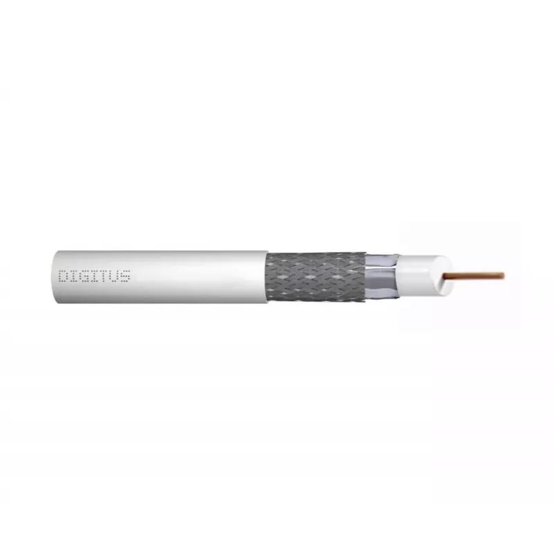 Digitus DK-RG6-5 cavo coassiale RG-6 500 m No bianco