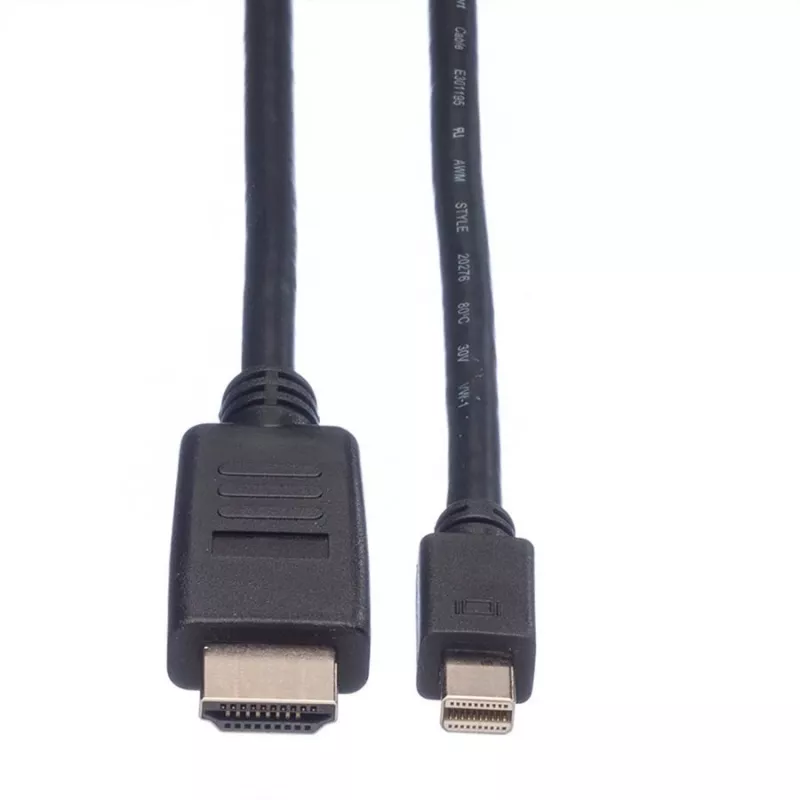 Cavo Mini DisplayPort VALUE Mini DP-HDTV M/M 3 m