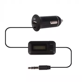 Trasmettitore FM con caricabatterie USB extra digital DV00MP0116 per veicoli a 12V e 24V
