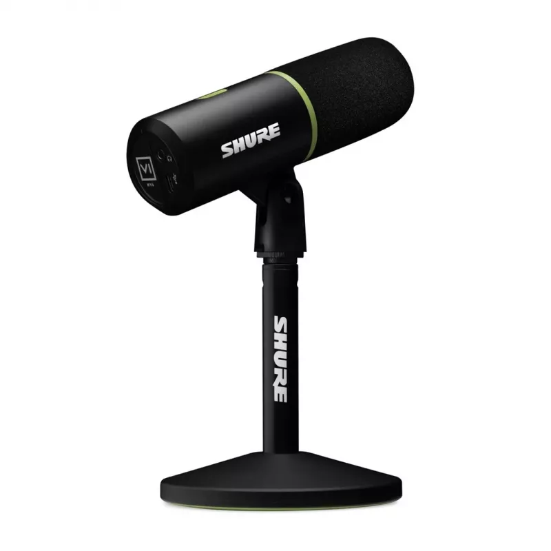 Shure MV6 - microfono dinamico cardioide USB-C per gamer e streamer