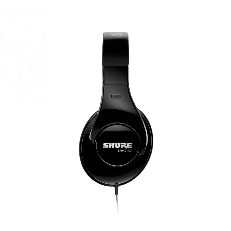 Shure SRH240A Cuffie Cablate Archetto Musica Nero