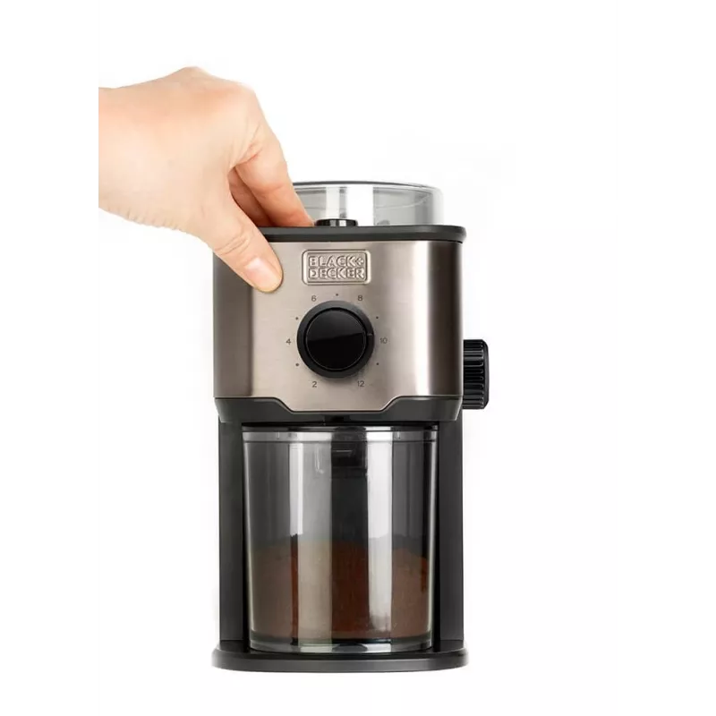 Black & Decker ES9080020B Macinacaffè, acciaio inox