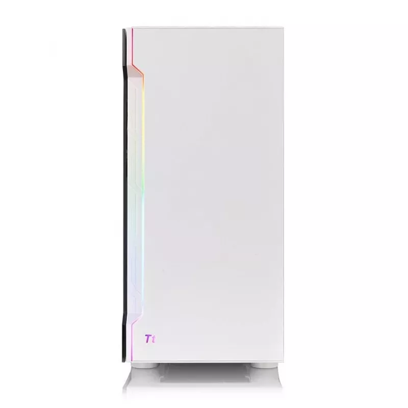 Case PC Thermaltake H200 TG Snow RGB Midi Tower bianco
