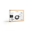 Custodia protettiva in pelle per Apple AirTag FIXED FIXWAT-C2-BK vera pelle di vitello nero custodia compatta