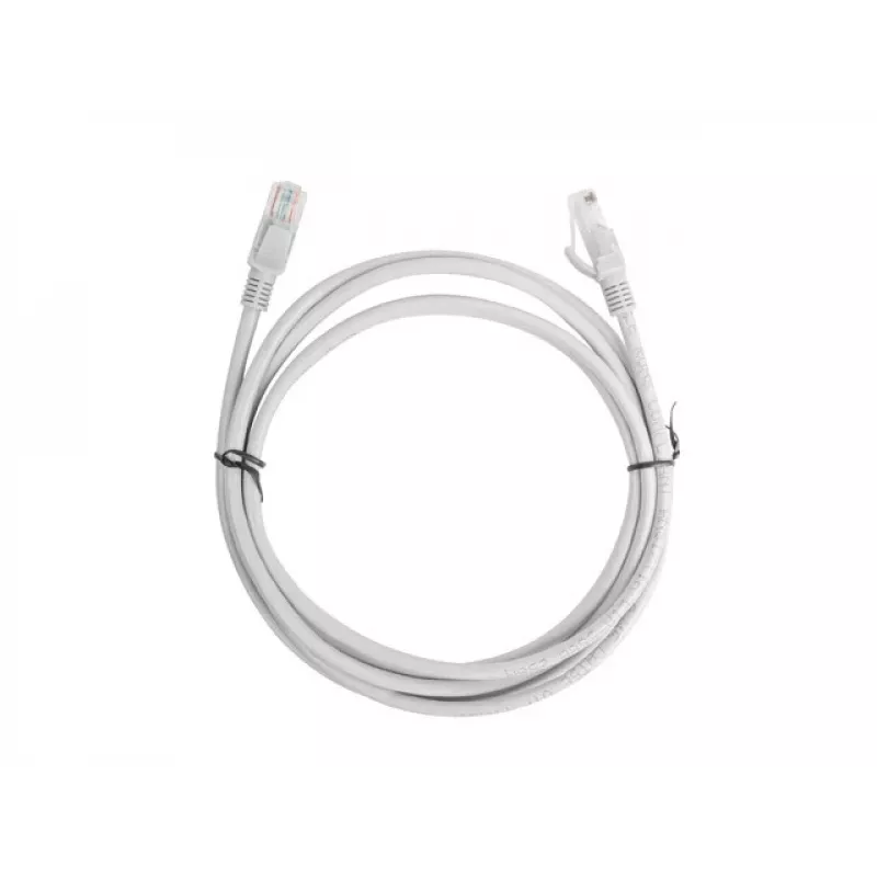 Lanberg PCU5-10CC-0200-S cavo di rete 2 m Cat5e U/UTP (UTP) grigio (PCU5-10CC-0200-S)