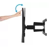 Supporto a parete B-TECH BT8227/B 600x400 per TV 75