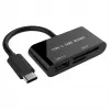 Lettore di schede USB-C SDXC/combo/nero