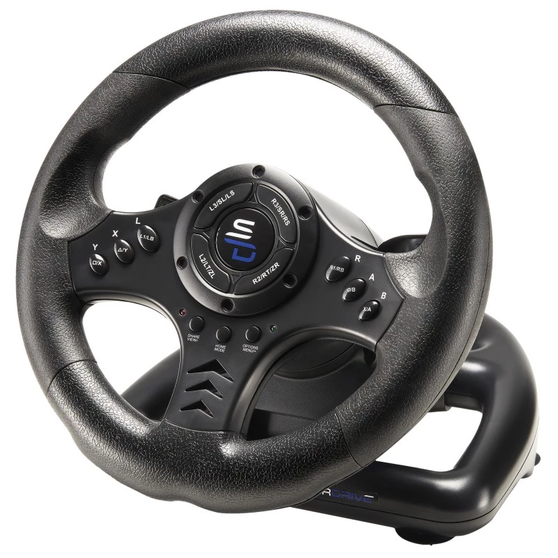 Volante + pedali Subsonic SA5426-NG nero USB rotazione 180°
