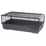 Gabbia INTER ZOO Bernie nera per piccoli animali 100 x 54 x 39 cm metallo