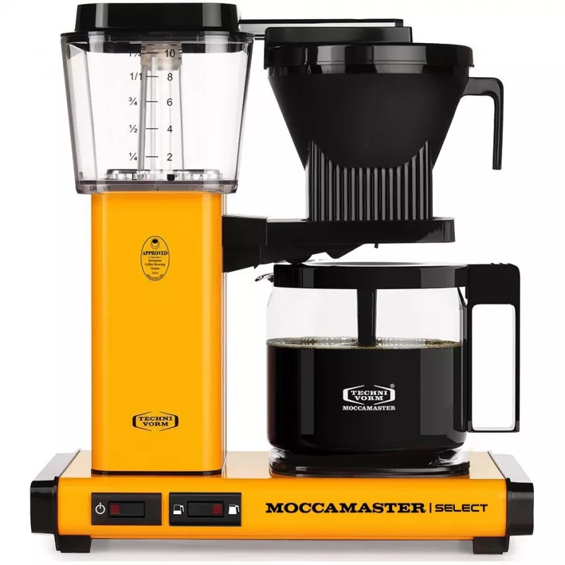 Caffettiera a filtro Moccamaster 1,25 L KBG Select giallo Pepper