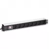 Ciabatta rackmount Intellinet 19 pollici 8 prese versione tedesca