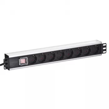 Ciabatta rackmount Intellinet 19 pollici 8 prese versione tedesca