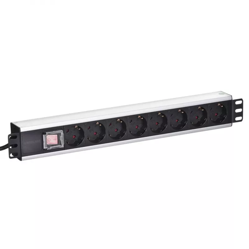 Ciabatta rackmount Intellinet 19 pollici 8 prese versione tedesca