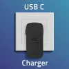 Caricabatterie QOLTEC Super Quick PD 65W USB‑C Power Delivery 5–20V, 1x USB‑C, USB PD 3.0, connettore maschio Type-C, 65 W