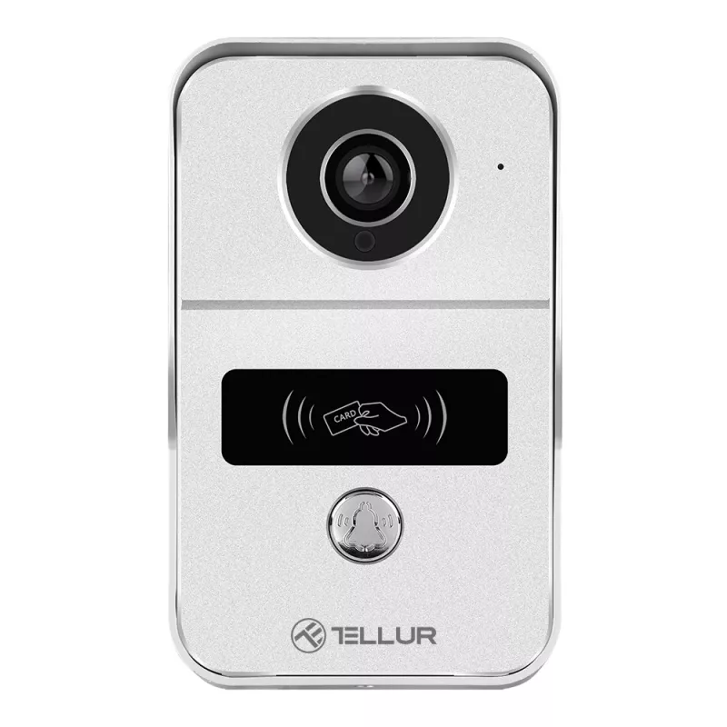 Videocitofono Tellur TLL331511 1080P con funzione di sblocco e campanello interno