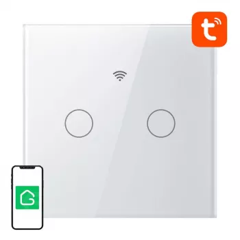 Interruttore luce touch smart WLAN Gosund SLS2 (modello SW12) — controllo touch, connettività WLAN, cablaggio N/doppio opzionale