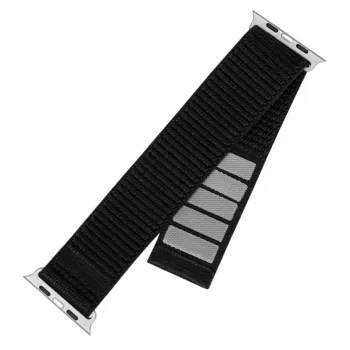 Cinturino per orologio in nylon FIXED Sporty Strap FIXNST2-436-BK per orologi 38/40/41mm, nero