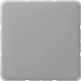 Placca per interruttore a parete JUNG CD 594-0 GR grigio, termoplastica, design senza viti