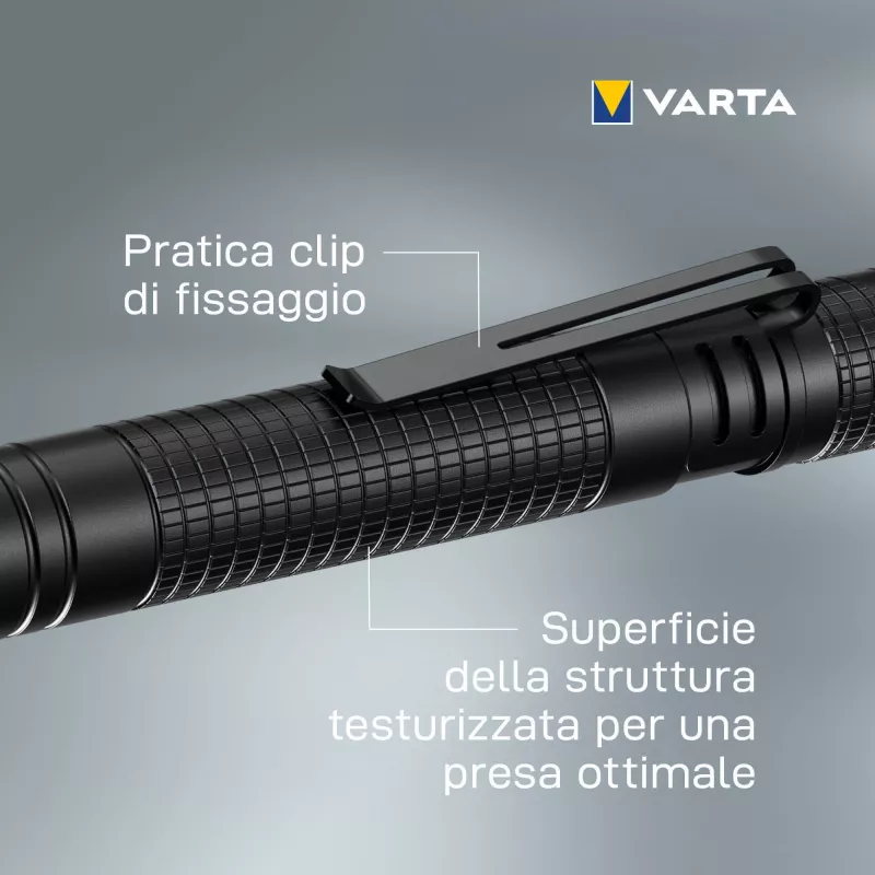 Torcia tascabile Varta 16606 alluminio LED 30 lm 25 h