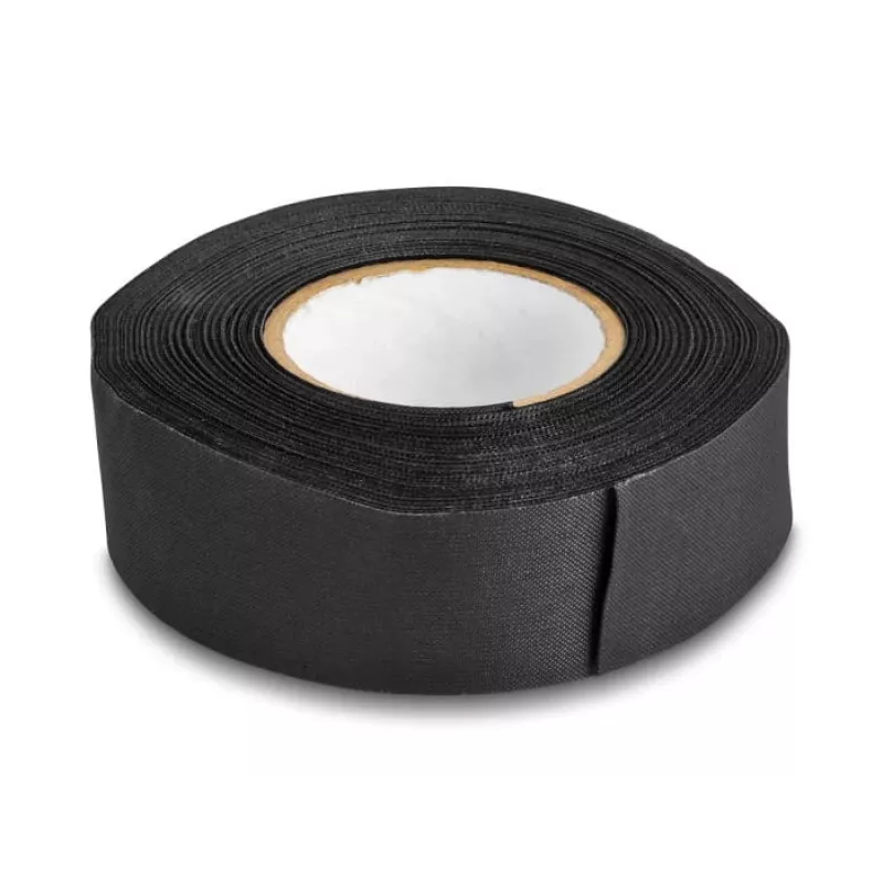 Nastro in tessuto DeLOCK 25 m x 25 mm strappabile autoadesivo nero