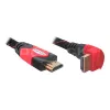 Cavo HDMI DeLOCK 3 m HDMI Type-A standard nero rosso
