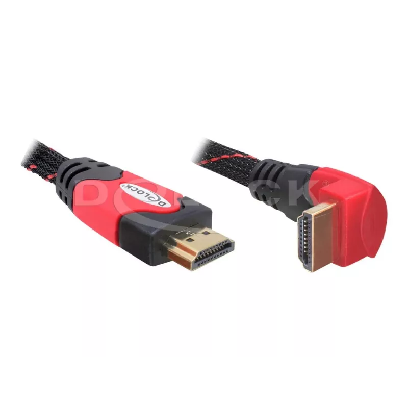 Cavo HDMI DeLOCK 3 m HDMI Type-A standard nero rosso