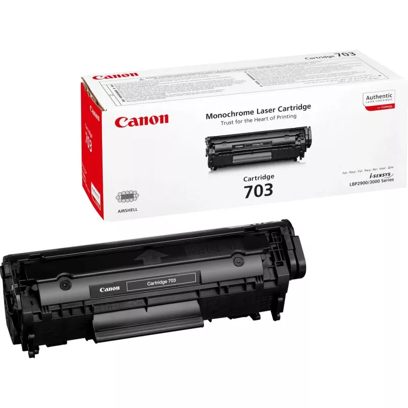 Canon CRG 703 cartuccia toner, nero, 2000 pagine