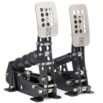Set pedali Heusinkveld Ultimate+ 2 – freno load-cell, pedali regolabili, nero