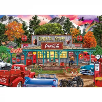 Puzzle Schmidt Spiele Coca-Cola Store 1000 pezzi 693x493 mm
